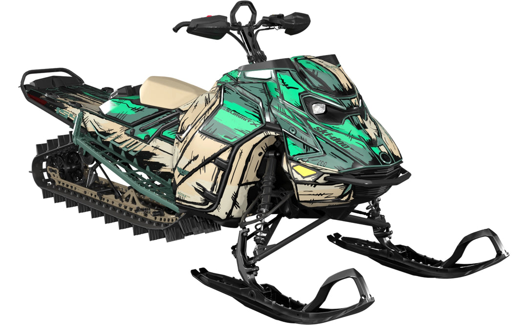 Inked - Ski-Doo REV Gen5 Mountain - Terra Tan - Premium