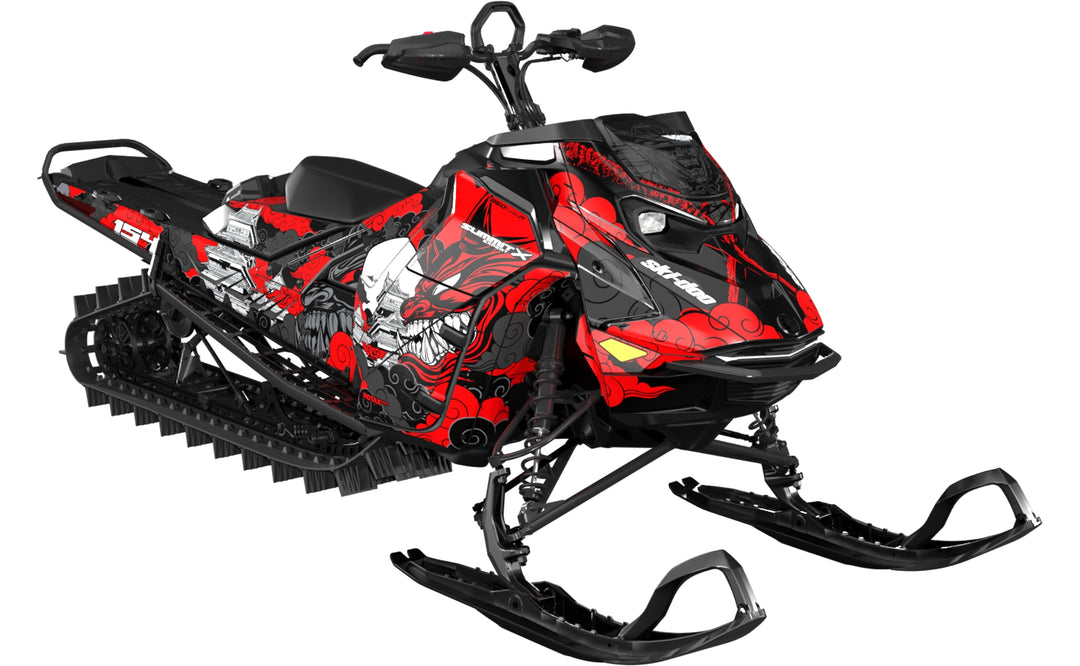Shogun - Ski-Doo REV Gen5 Mountain - Black Black - Full