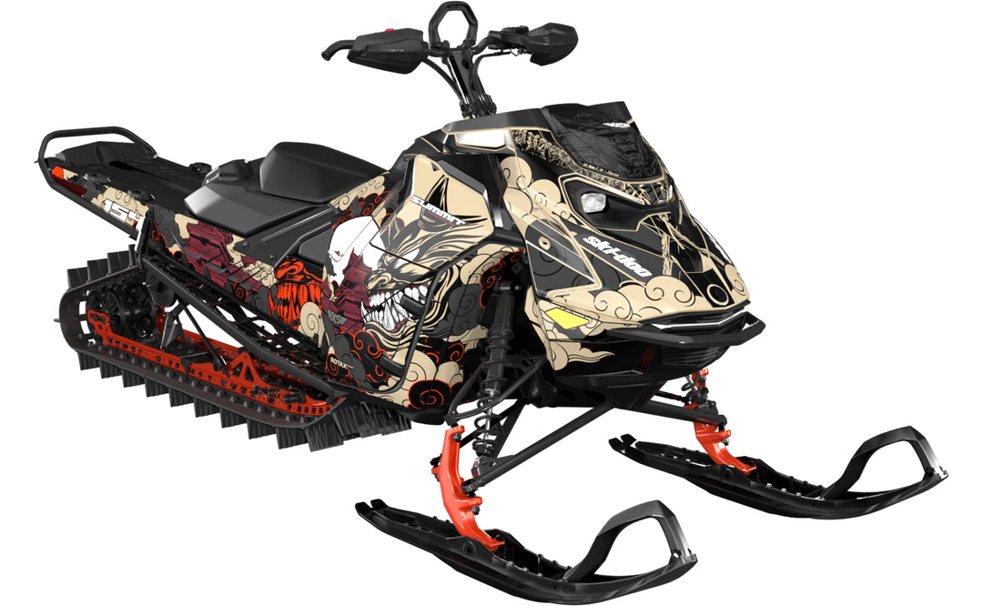 Shogun - Ski-Doo REV Gen5 Mountain - Tan Red - Partial