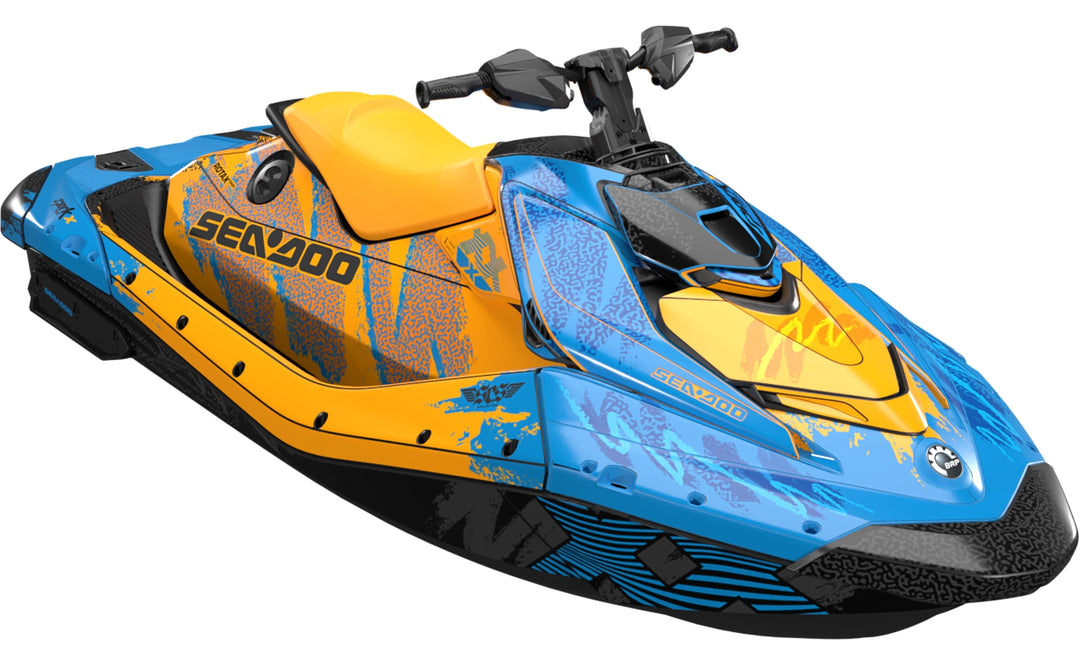 Booyah - Sea-Doo Spark24+ Graphics - Crush Gulfstream - Max