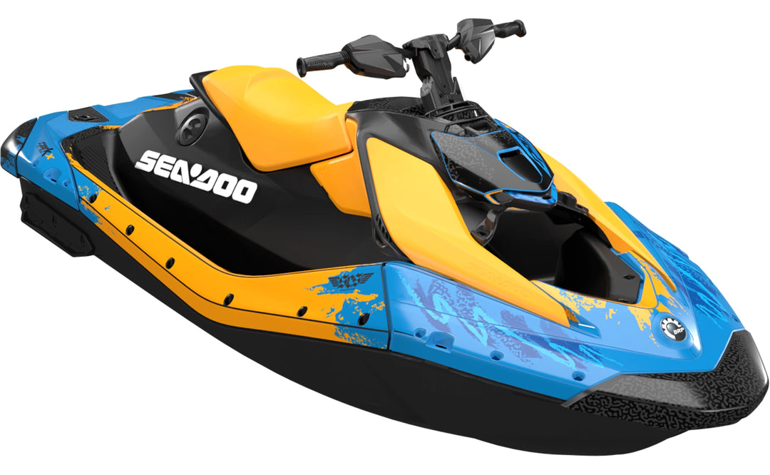 Booyah - Sea-Doo Spark24+ Graphics - Crush Gulfstream - Partial