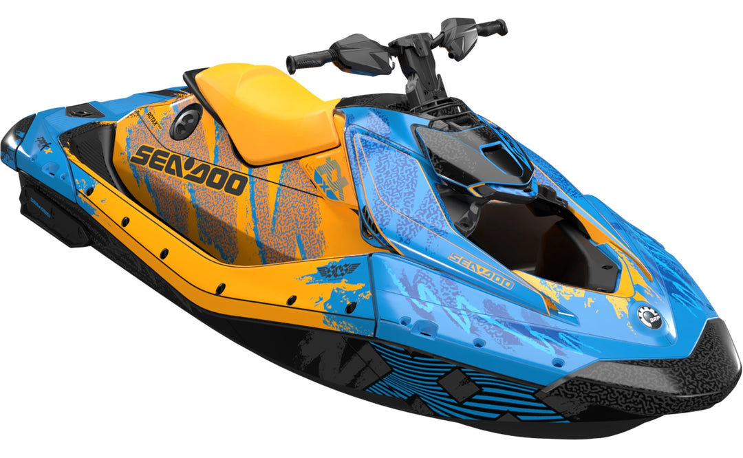 Booyah - Sea-Doo Spark24+ Graphics - Crush Gulfstream - Premium