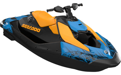 Koi Sea-Doo Spark24 Blue Orange Less