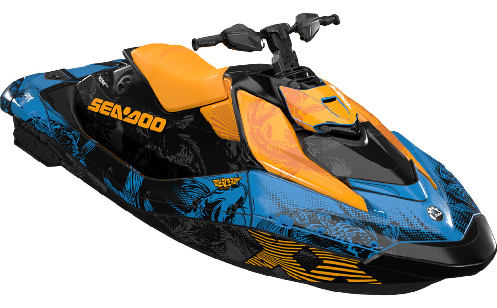 Koi Sea-Doo Spark24 Blue Orange Max