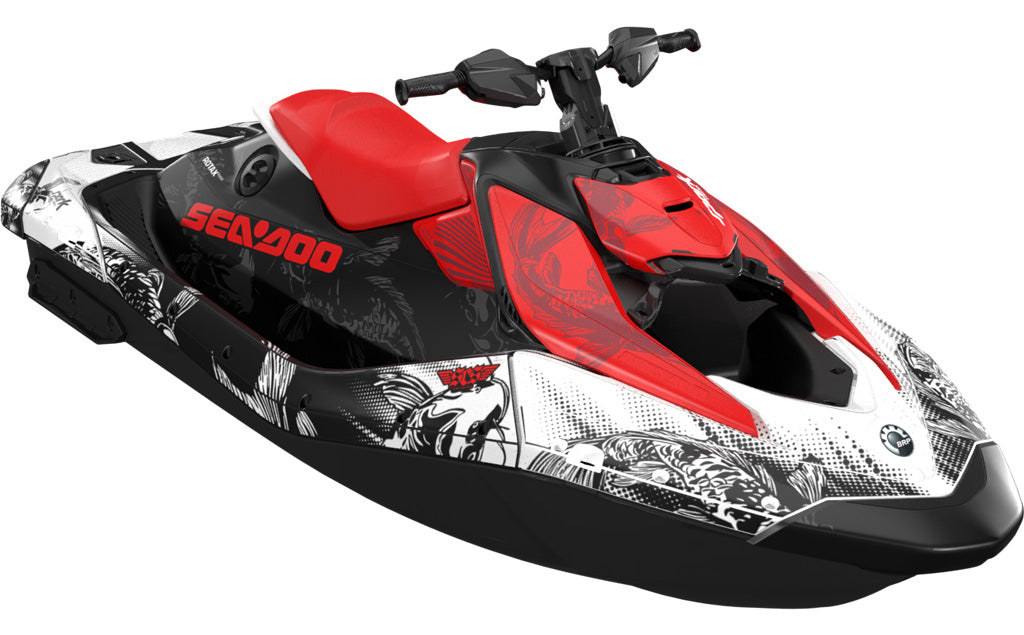 Koi Sea-Doo Spark24 Red White Full