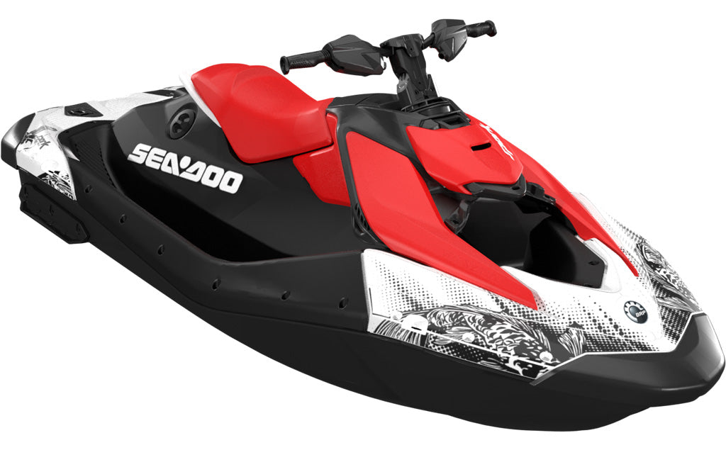Koi Sea-Doo Spark24 Red White Less