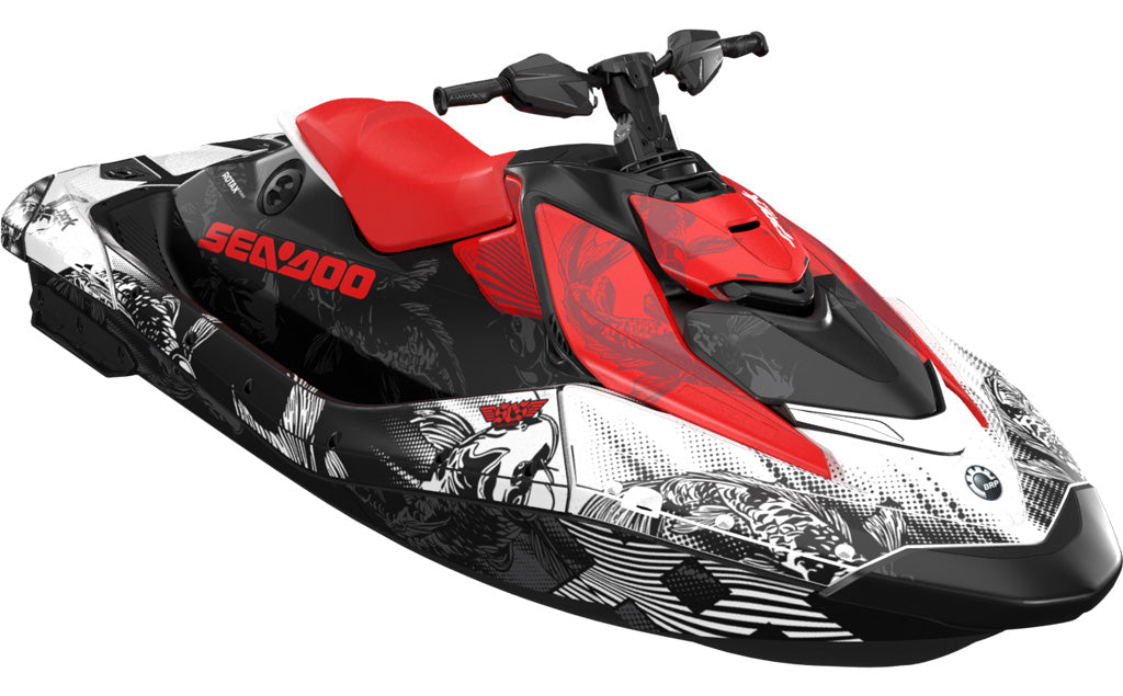 Koi Sea-Doo Spark24 Red White Max