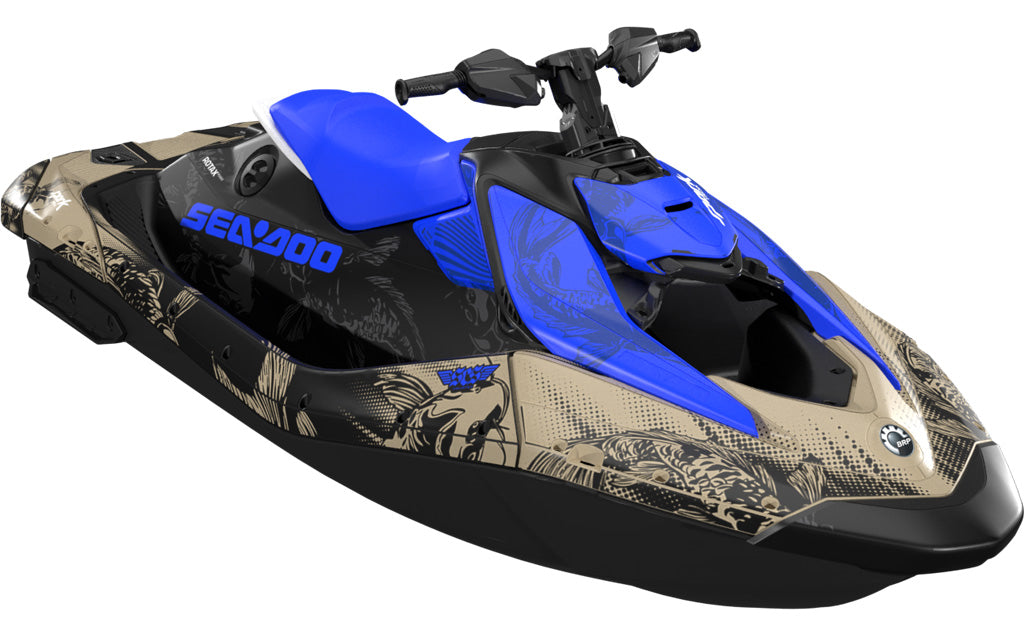 Koi Sea-Doo Spark24 Tan Blue Full
