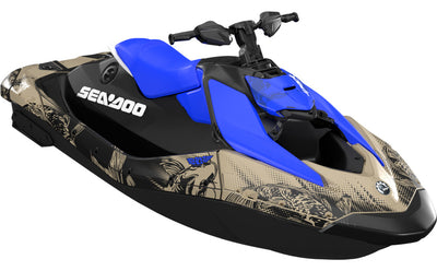 Koi Sea-Doo Spark24 Tan Blue Partial