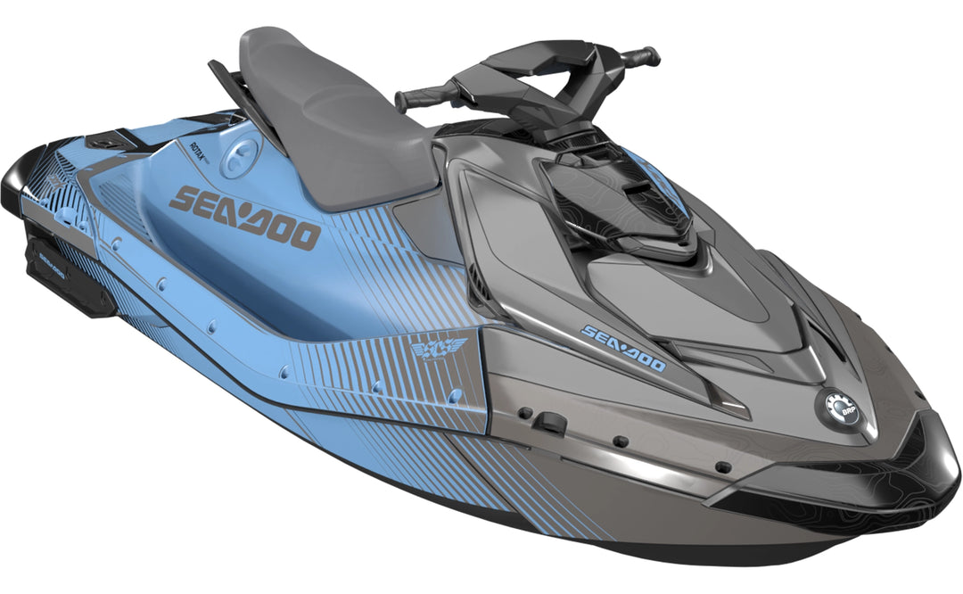Phantom - Sea-Doo Spark24+ Graphics - Blue Black - Max
