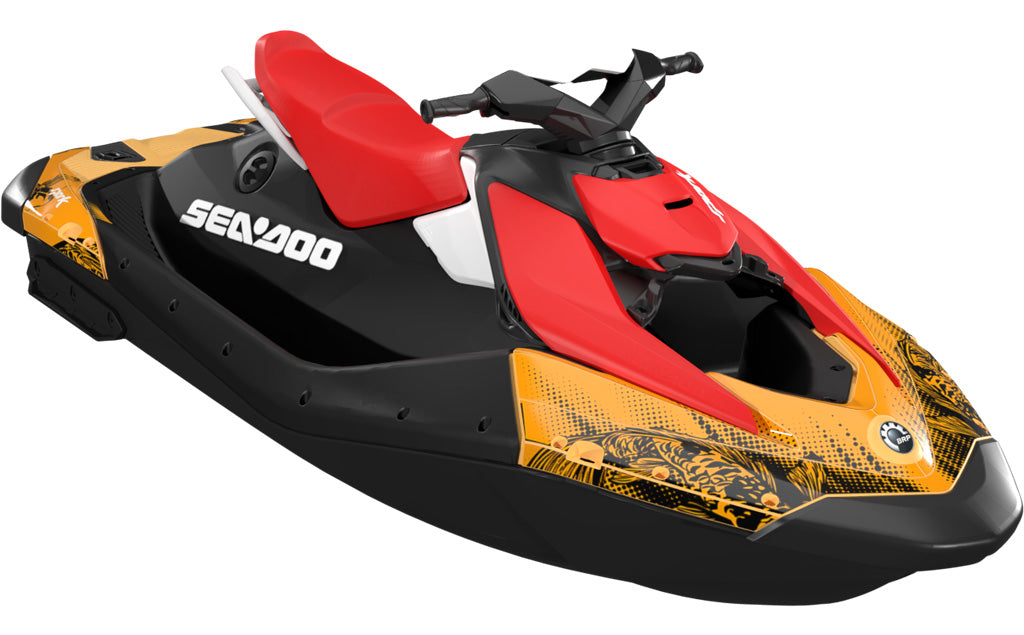 Koi Sea-Doo Spark24 Red Orange Less