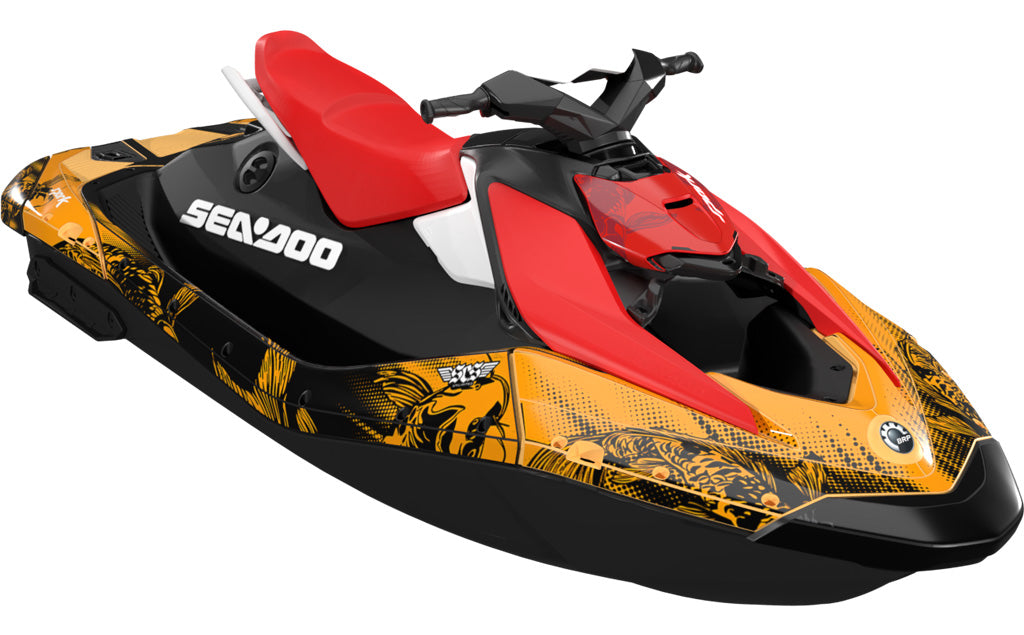 Koi Sea-Doo Spark24 Red Orange Partial