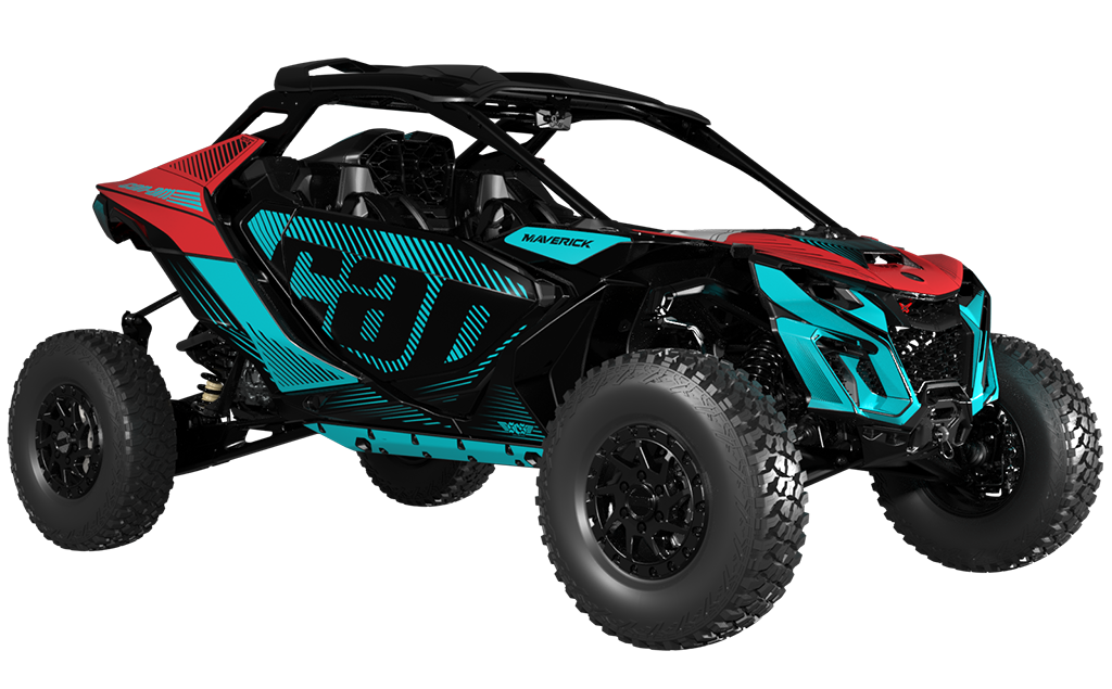 Throttle Can-Am Maverick R Graphics
