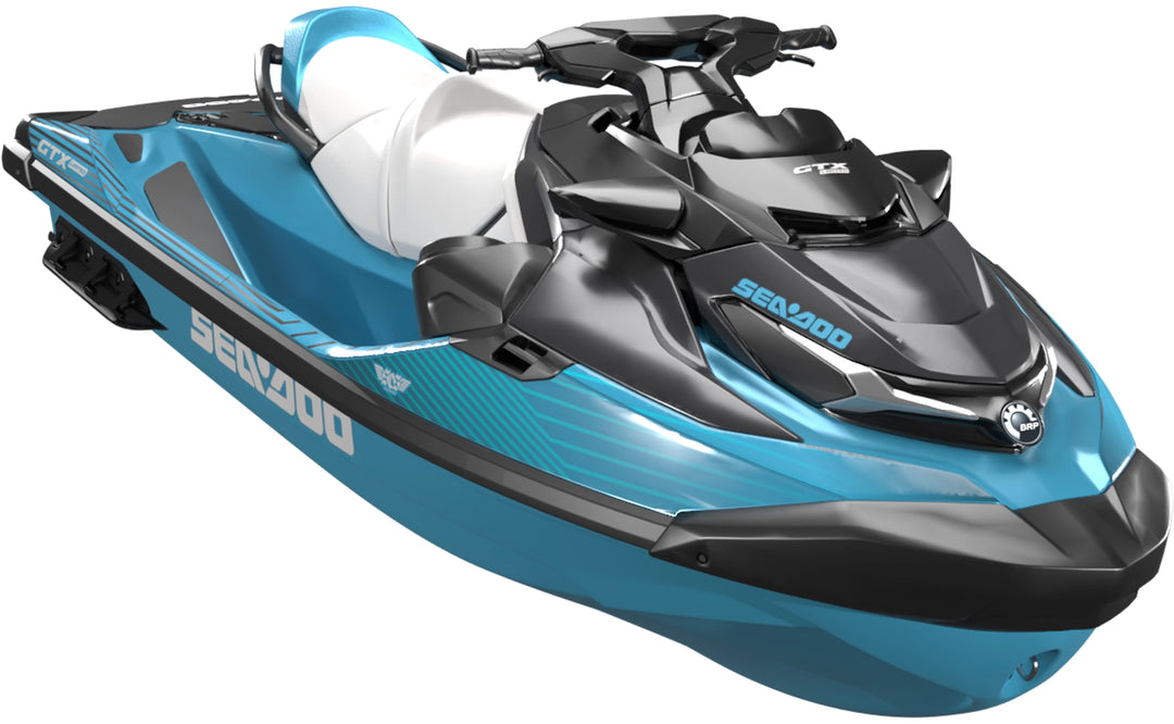 Voyager - Sea-Doo GTX Graphics - Teal Silver - Less