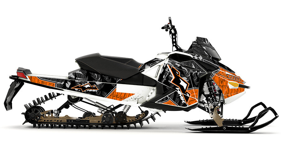 HMK Helmet Wilderness Ski-Doo REV-XP Sled Wrap