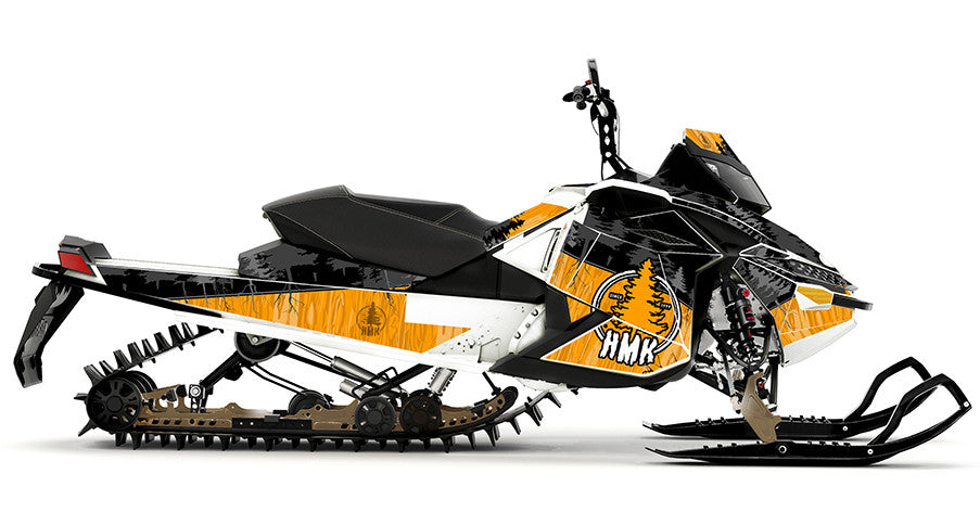 HMK Stamp Ski-Doo REV-XP Sled Wrap