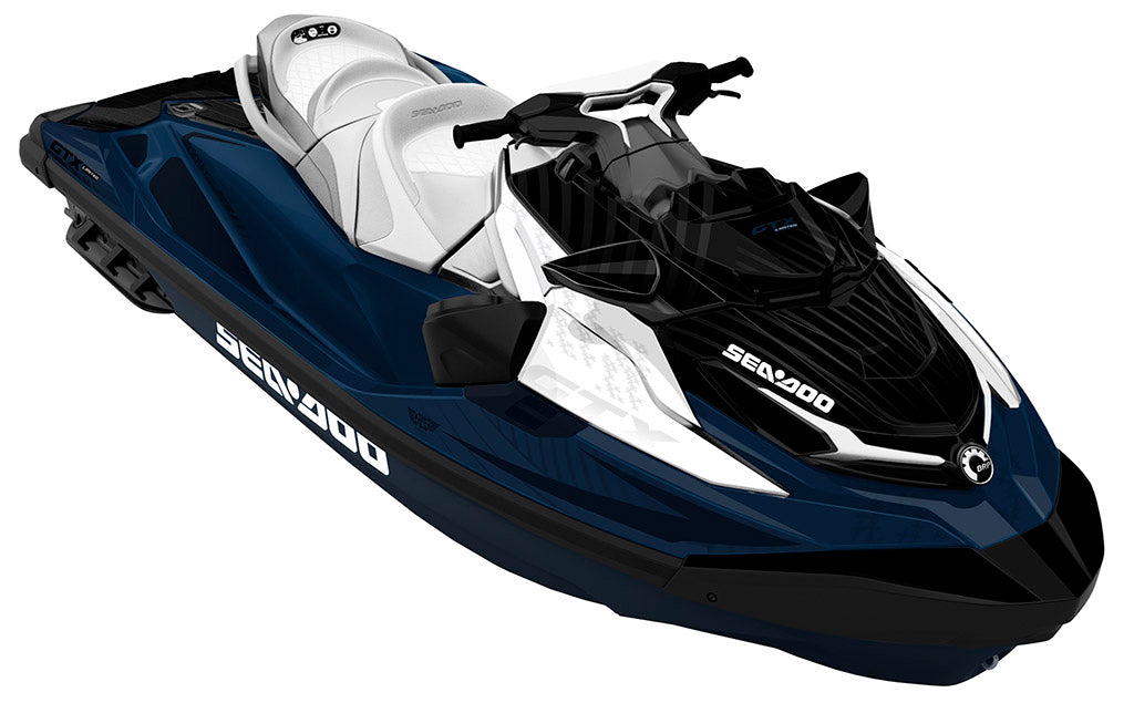 Abyss Blue Grey Sea-Doo GTX Graphics