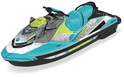 Backsplash Reef Manta Sea-Doo GTI Graphics