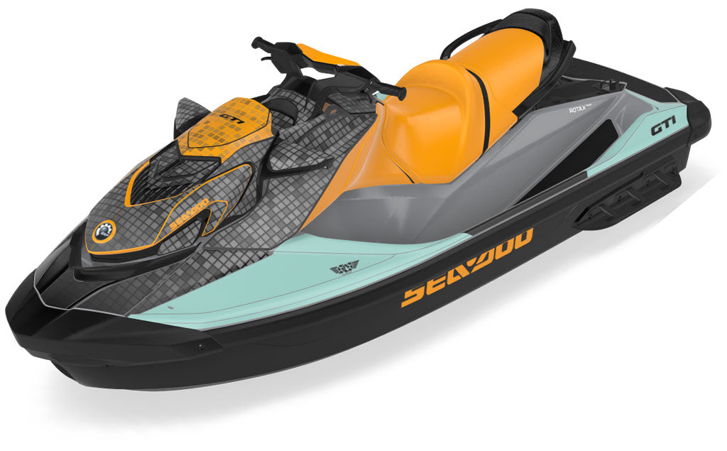 Backsplash Reef NeoMint Sea-Doo GTI Graphics