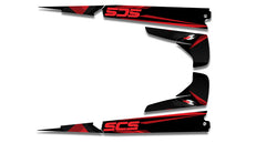 Burning Envy Sled Wraps - SCS Unlimited 