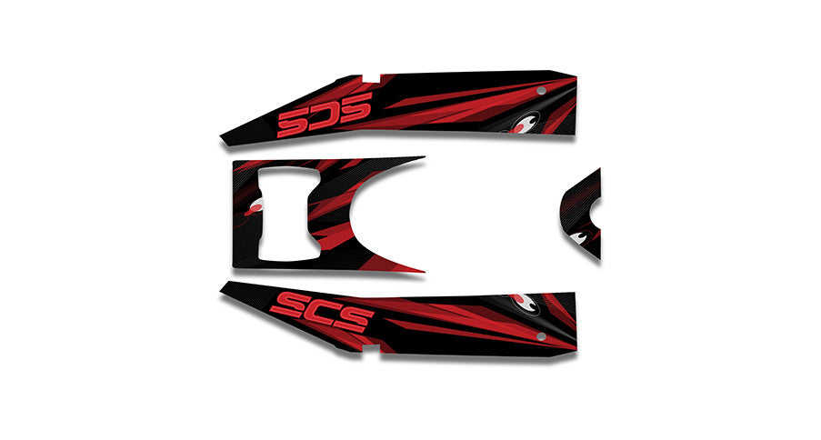 Burning Envy Sled Wraps - SCS Unlimited 