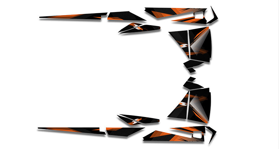Burning Envy Sled Wraps - SCS Unlimited 