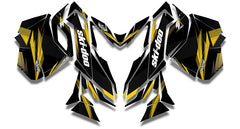 Burning Envy Ski-Doo REV-XM Sled Wrap - SCS Unlimited 
