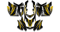Burning Envy Sled Wraps - SCS Unlimited 