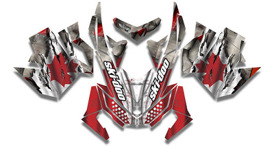 Canadian Colors Sled Wraps - SCS Unlimited 