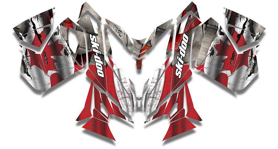 Canadian Colors Sled Wraps - SCS Unlimited 