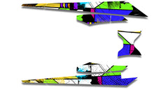 Color Burst Sled Wraps - SCS Unlimited 