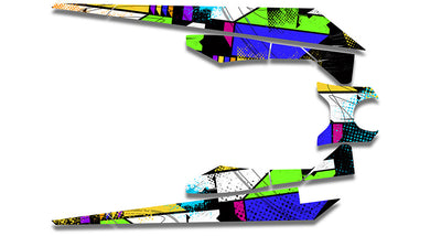 Color Burst Ski-Doo REV-XM Sled Wrap - SCS Unlimited 