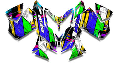 Color Burst Sled Wraps - SCS Unlimited 