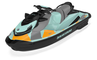 Covert Sea-Doo GTI Graphics NeoMint Orange