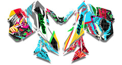 Danger Ski-Doo REV-XM Sled Wrap - SCS Unlimited 