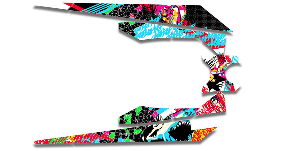 Danger Ski-Doo REV-XM Sled Wrap - SCS Unlimited 