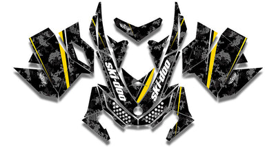 Digi Camo Sled Wraps - SCS Unlimited 