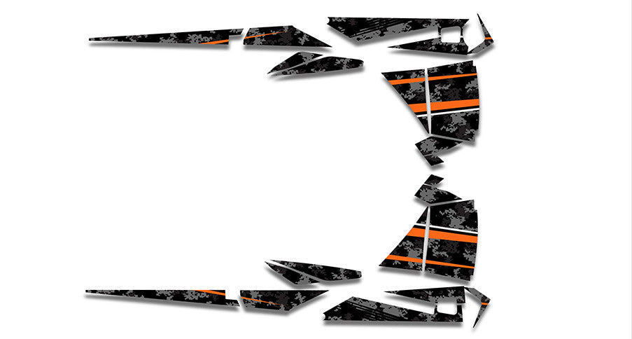 Digi Camo Sled Wraps - SCS Unlimited 