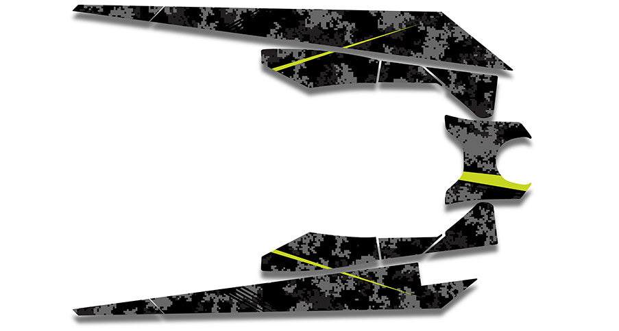 Digi Camo Ski-Doo REV-XM Sled Wrap - SCS Unlimited 