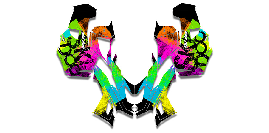 Doo Roller Ski-Doo REV-XU Sled Wrap