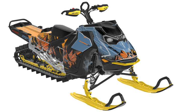 Ski doo 17 G4 165 ③ 外装 フードパネル 左 summit X REV Gen4