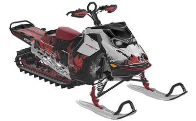 Fall Line Ski-Doo REV Gen5 Mountain Spartan Red Premium Coverage