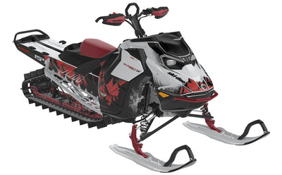 Fall Line Ski-Doo REV Gen5 Mountain Spartan Red Partial Coverage