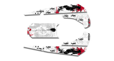 Fallen Angel Sled Wraps - SCS Unlimited 