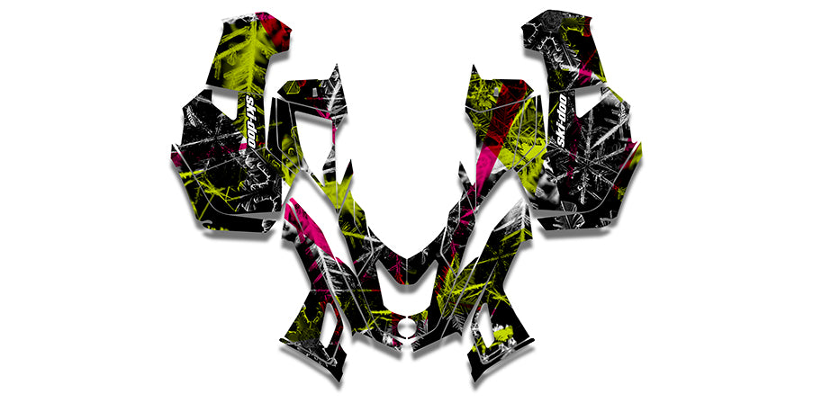 Flake Out Ski-Doo REV-XU Sled Wrap