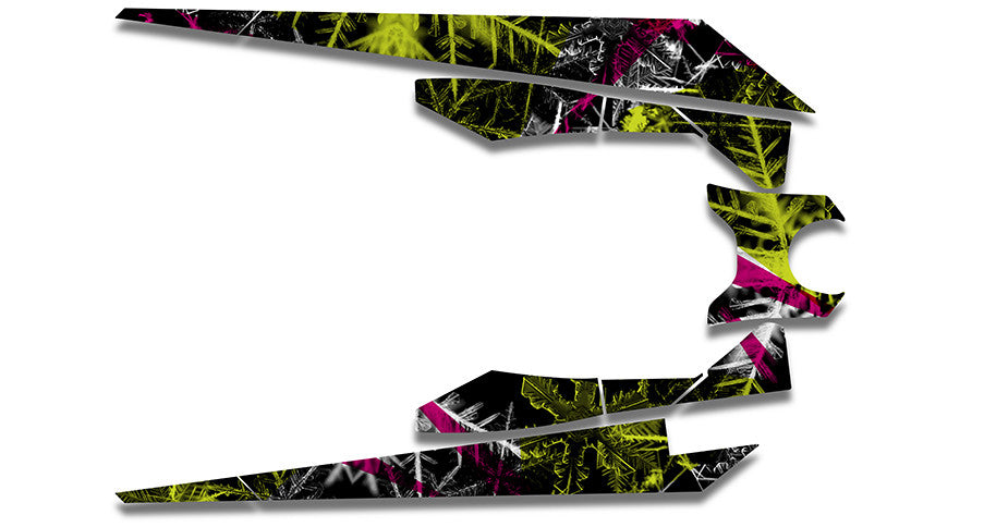Flake Out Sled Wraps - SCS Unlimited 