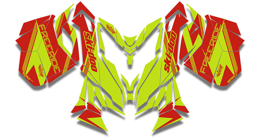 Flare Sled Wraps - SCS Unlimited 