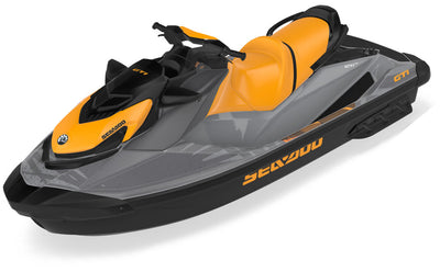 Flora White Reef Sea-Doo GTI Graphics