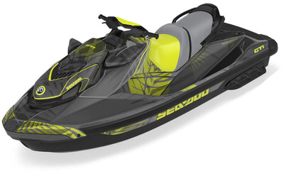 Flora White Reef Sea-Doo GTI Graphics