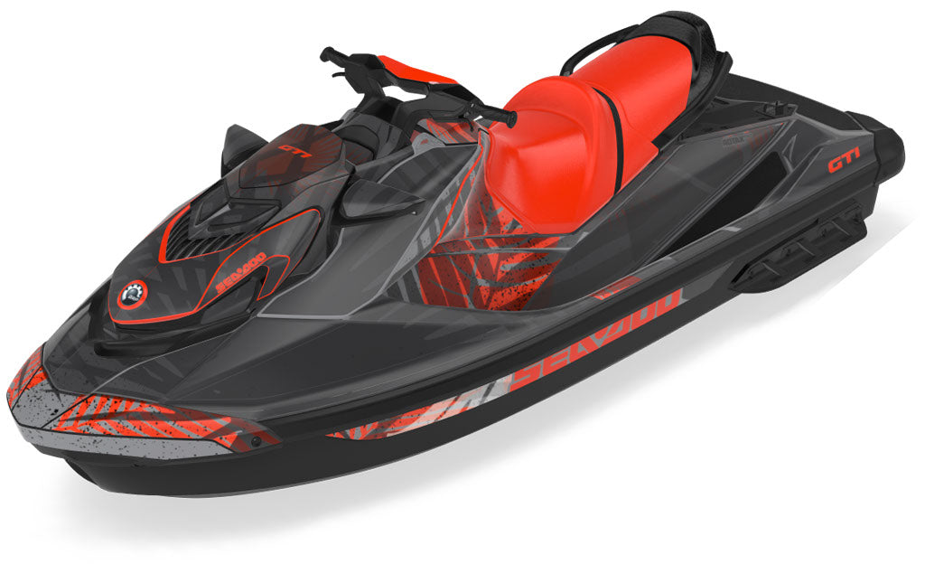 Flora NeoMint DrkGrey Sea-Doo GTI Graphics